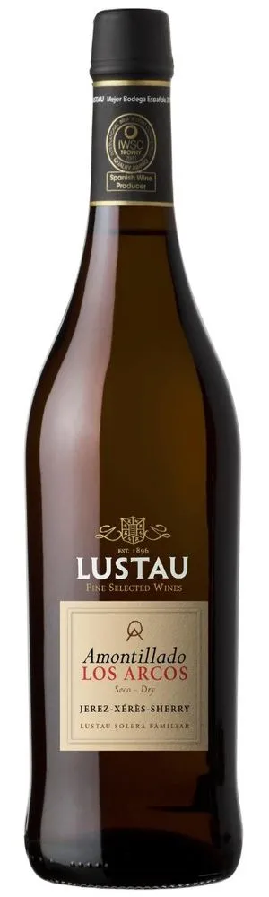 Emilio Lustau Los Arcos, Amontillado, Bianco, NV, Jerez-Xérès-Sherry / Jerez / Xérès / Sherry. Immagine della bottiglia