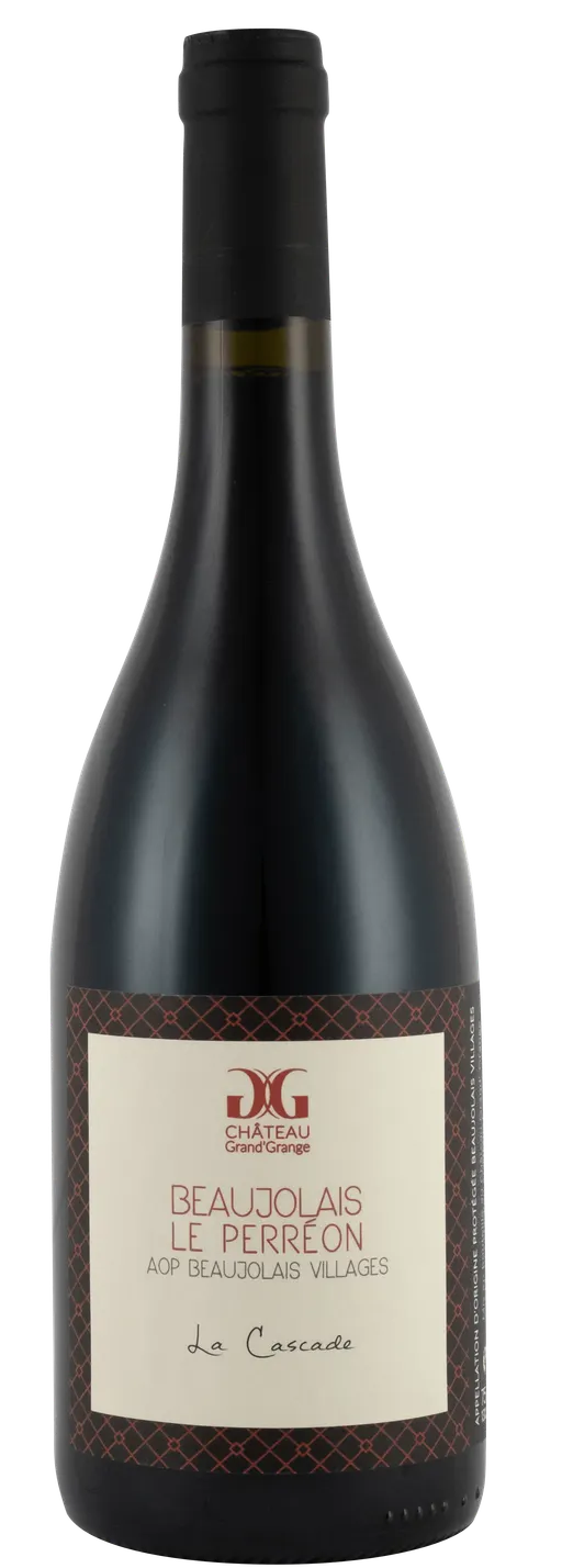 PER HAKON SCHMIDT CHATEAU GRAND' GRANGE, La Cascade, Rosso, 2020, Beaujolais Villages. Immagine della bottiglia