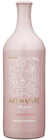 GERARD BERTRAND (NARBONNE) Art de Vivre, Rosé, 2022, Languedoc. Image de la bouteille
