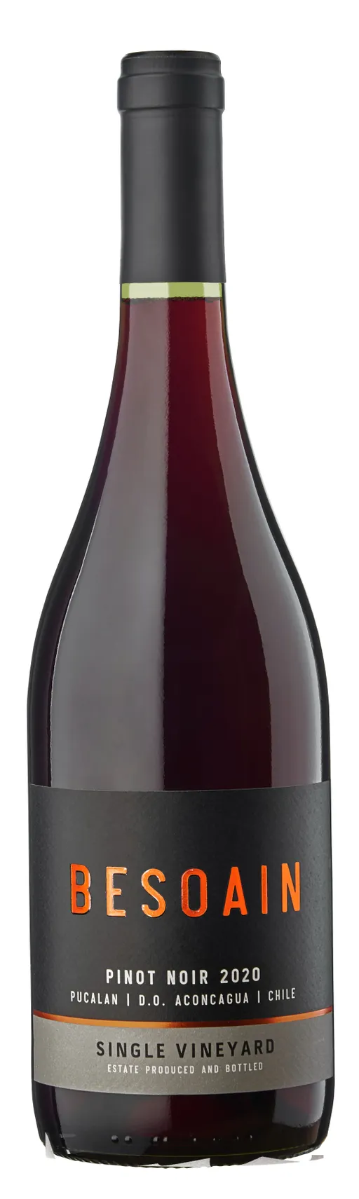 BESOAIN WINES BESOAIN, Single Vineyard Pucalán, Tinto, 2020, Valle del Aconcagua. Imagen de botella