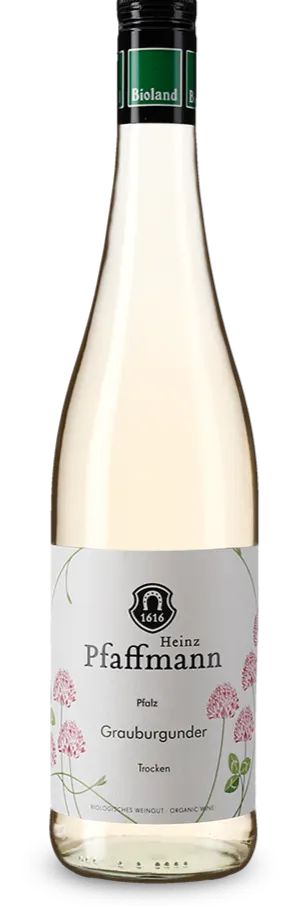 1616 Heinz Pfaffmann Pinot Grigio, White, NV, Pfalz. Bottle image