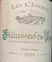Clos de l’Oratoire des Papes Les Closiers, Blanco, 2020, Châteauneuf-du-Pape. Etiqueta frontal