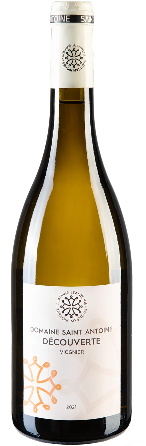 DOMAINE SAINT ANTOINE (RIEUX-MINERVOIS) Découverte, Bianco, 2021, Pays d'Oc. Immagine della bottiglia