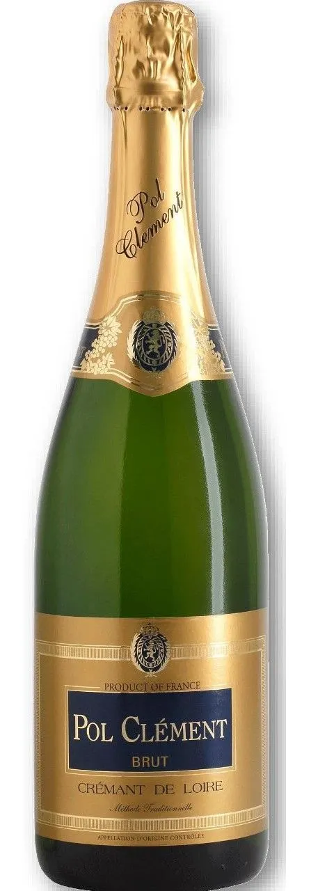 Compagnie Francaise des Grands Vins (CFGV) Pol Clément, White, NV, Crémant de Loire. Bottle image