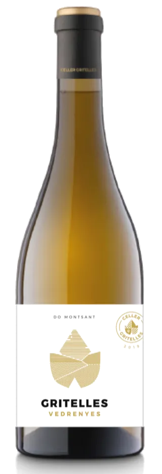 Celler Gritelles GRITELLES VEDRENYES, White, 2019, Montsant. Bottle image