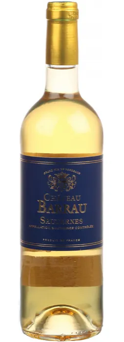 CAUBIT ET FILS CHATEAU BARRAU, Bianco, 2015, Sauternes. Immagine della bottiglia