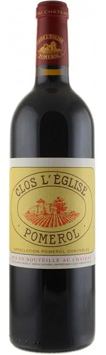 CLOS L EGLISE CLOS L'ÉGLISE, Red, 2017, Pomerol. Bottle image