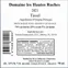 SCA CELLIER DES CHARTREUX (PUJAUT) Domaine Les Hautes Roches, Rosado, 2021, Tavel. Contraetiqueta