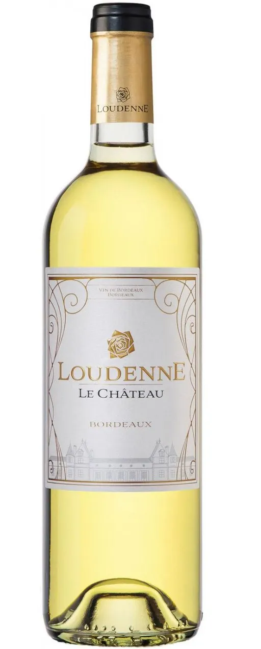 Château Loudenne, Bianco, 2017, Bordeaux. Immagine della bottiglia