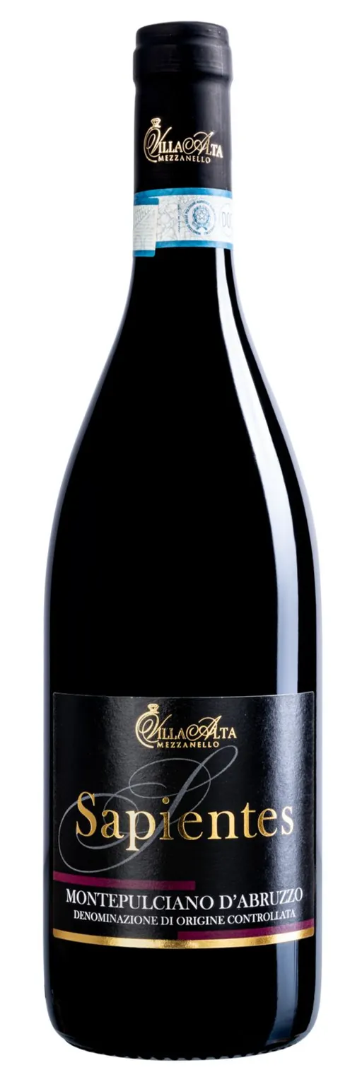 Azienda Agricola Villa alta mezzanello Sapientes, Red, 2020, Montepulciano d’Abruzzo. Bottle image