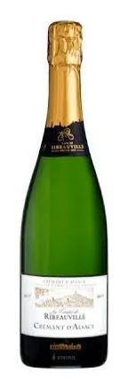 Cave de Ribeauvillé Les Comtes de Ribeauvillé, Bianco, NV, Crémant d’Alsace. Immagine della bottiglia
