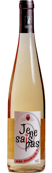 SYLVIE FAHRER SCEA "Je ne sais pas", Assemblage, Blanco, 2021, Alsace ou Vin d'Alsace. Imagen de botella