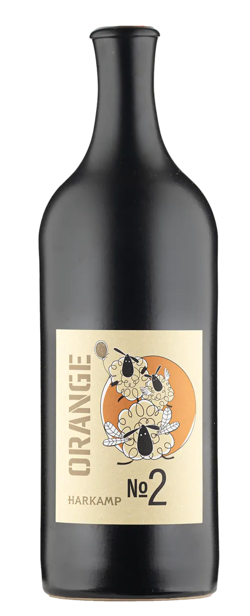 Harkamp ORANGE No 2, White, NV. Bottle image