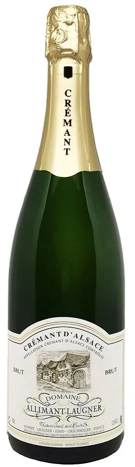 Domaine Allimant-Laugner, Bianco, NV, Crémant d’Alsace. Immagine della bottiglia