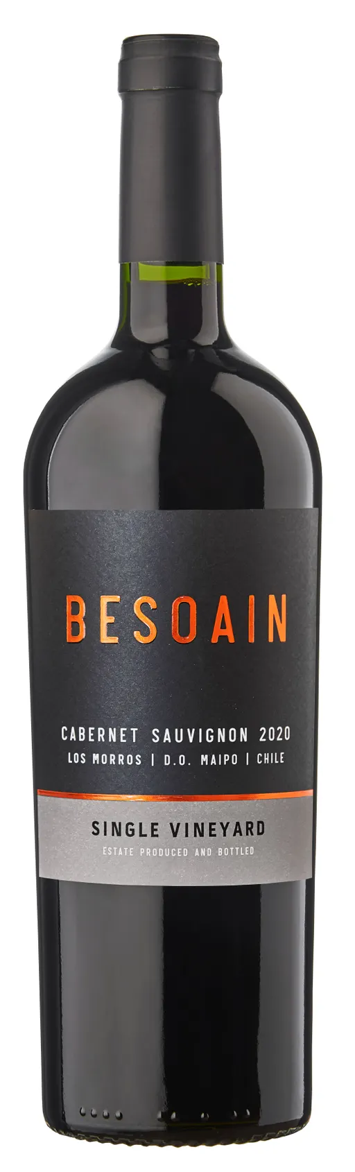 BESOAIN WINES BESOAIN Single Vineyard, Maipo Andes, Tinto, 2020, Valle del Maipo, Buin. Imagen de botella