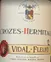 VIDAL FLEURY AMPUIS COTE ROTIE Vidal-Fleury, Tinto, 2020, Crozes-Hermitage ou Crozes-Ermitage. Etiqueta frontal