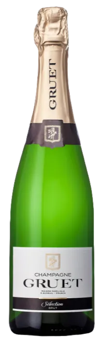 PCMG&CIE Champagne Gruet, Sélection, Bianco, NV, Champagne. Immagine della bottiglia
