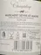 SCEA CHAMPTELOUP (VALLET) Champteloup, Sur Lie, White, 2021, Muscadet Sèvre et Maine. Back label