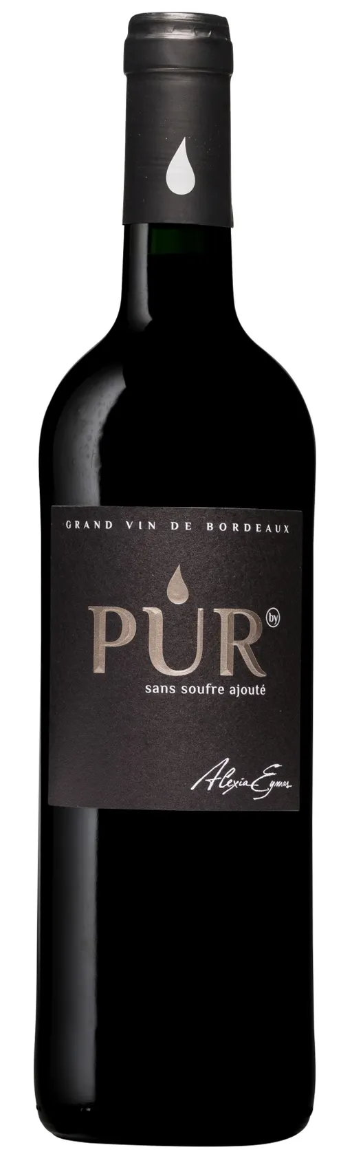 CHATEAU MAISON NEUVE (SAINT-PALAIS) CHATEAU MAISON NEUVE, PUR, Tinto, 2018, Côtes de Bordeaux Blaye. Imagen de botella