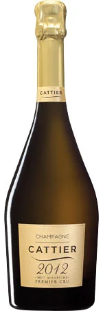 VIGNOBLES CATTIER Cattier, Blanco, 2012, Champagne premier cru. Imagen de botella