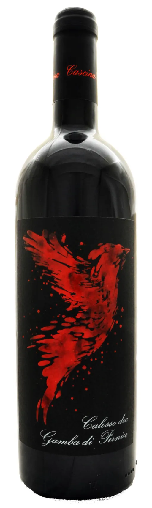 Cascina Comina di Mocco Giusepp Calosso doc Gamba di Pernice, Rosso, 2021, Calosso. Immagine della bottiglia