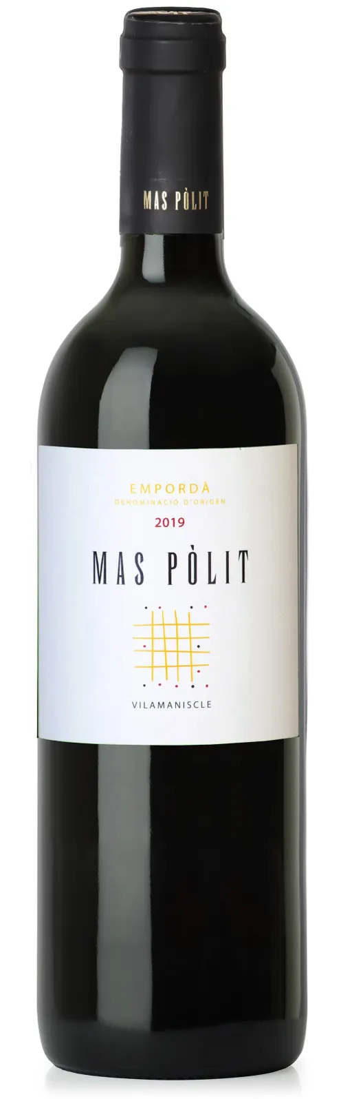 CELLER MAS POLIT SOCIEDAD LIMITADA. Mas Polit, Tinto, 2020, Empordà. Imagen de botella