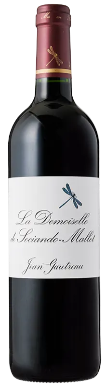SCEA JEAN GAUTREAU LA DEMOISELLE DE SOCIANDO-MALLET, Red, 2016, Haut-Médoc. Bottle image
