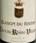 Les Grandes Serres, SA BLASON DU RHONE, Red, 2020, Côtes du Rhône Villages. Front label