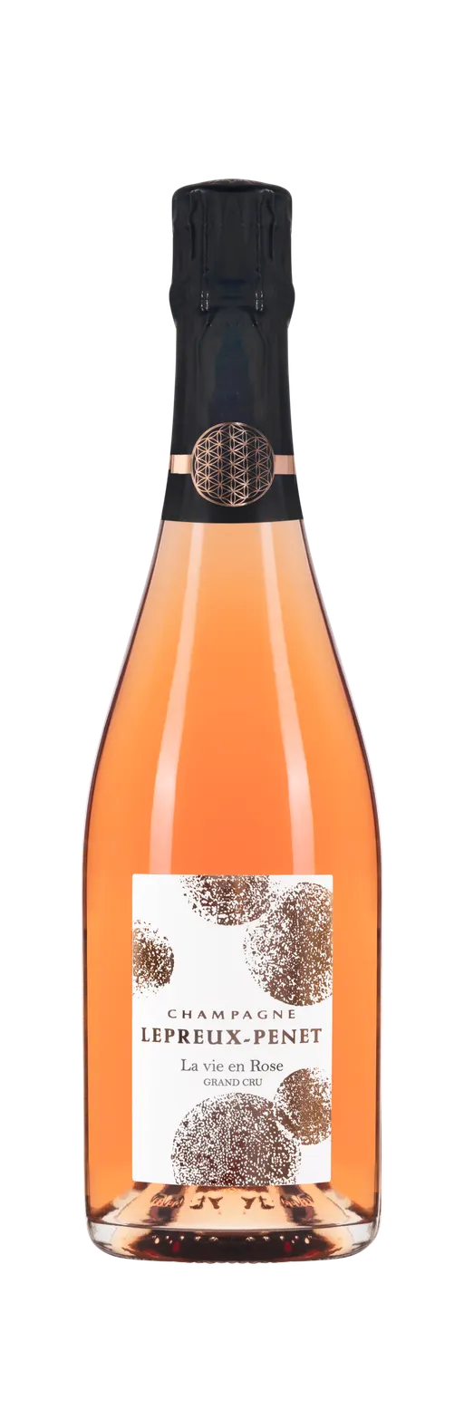 Champagne Lepreux-Penet Champagne Lepreux Penet, La vie en Rose, Rosé, NV, Champagne grand cru. Flaschenabbildung