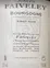 THIERRY FAIVELEY Joseph Faiveley, Rot, 2020, Bourgogne. Das hintere Etikett