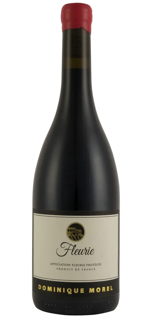 DOMINIQUE MOREL (EMERINGES), Rouge, 2021, Fleurie. Image de la bouteille