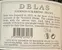 Delas Frères Seigneur de Maugiron, Red, 2014, Côte Rôtie. Back label