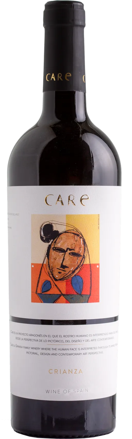 Bodegas Añadas Care, Crianza, Tinto, 2019, Cariñena. Imagen de botella
