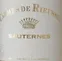 Château Rieussec CARMES DE RIEUSSEC, White, 2018, Sauternes. Front label