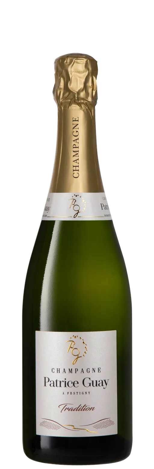 Earl Guay Patrice Patrice Guay, Cuvee Tradition, White, NV, Champagne. Bottle image