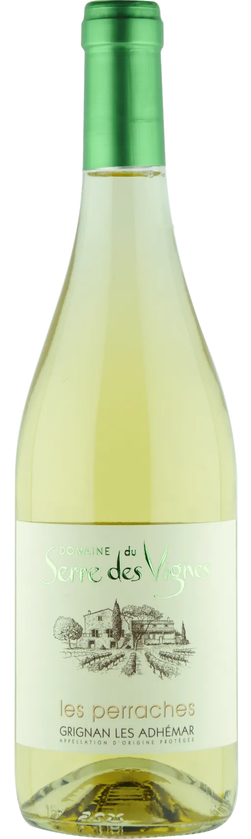 Gaec Du Serre Des Vignes Les Perraches, White, 2021, Grignan-les-Adhémar. Bottle image