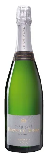 EARL CHAMPAGNE HERVIEUX DUMEZ Champagne HERVIEUX-DUMEZ, Tradition, Blanc, NV, Champagne premier cru. Image de la bouteille