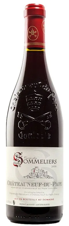 CHRISTOPHE MESTRE (CHATEAUNEUF-DU-PAPE) Cuvée des Sommeliers, Tinto, 2013, Châteauneuf-du-Pape. Imagen de botella