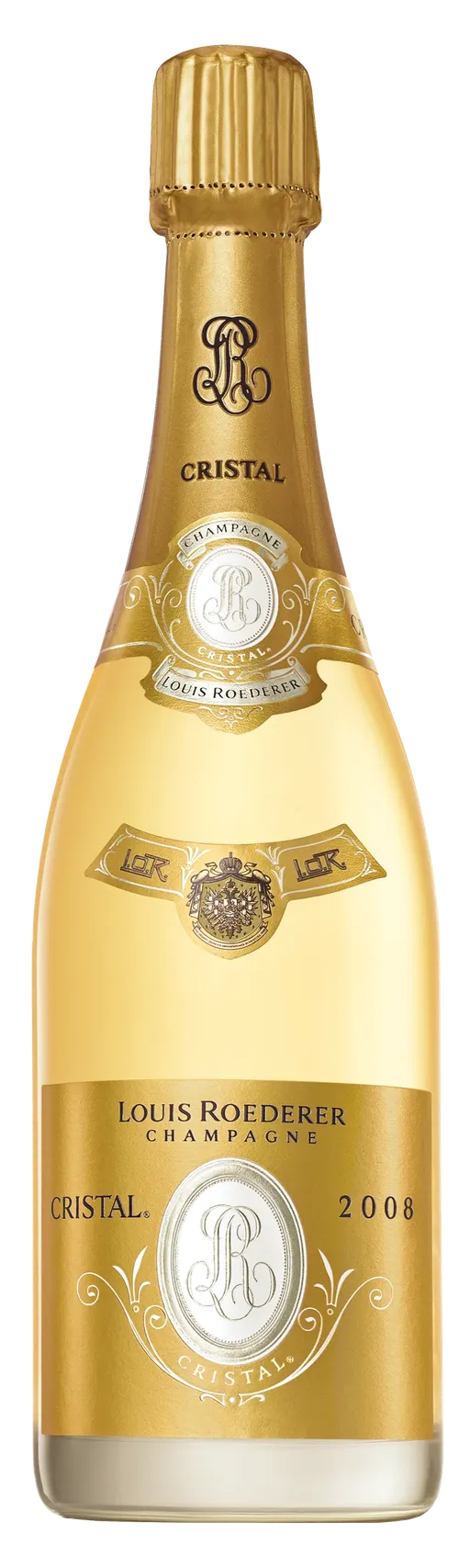 CHAMPAGNE LOUIS ROEDERER (REIMS) Cristal, Blanc, 2008, Champagne. Image de la bouteille