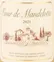 MAISON GINESTET SA (CARIGNAN-DE-BORDEAUX) Cour De Mandelotte, White, 2021, Bordeaux. Front label