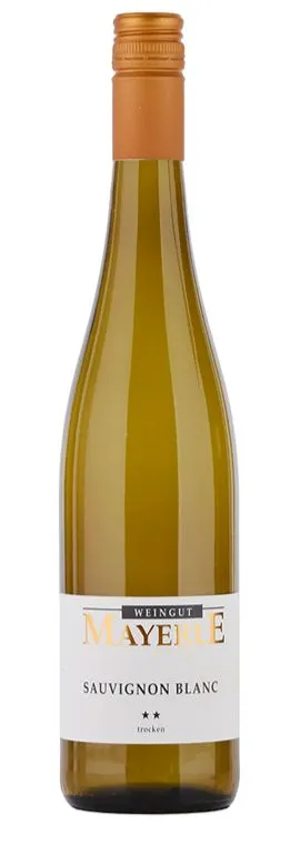 Weingut Mayerle, SAUVIGNON BLANC**, Weiß, 2021, Württemberg. Flaschenabbildung