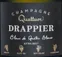 SAS CHAMPAGNE ANDRE DRAPPIER Quattuor, Blanc de Quatre Blancs, Weiß, NV, Champagne. Das vordere Etikett