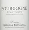Domaine Nicolas Rossignol, Red, 2016, Bourgogne. Front label