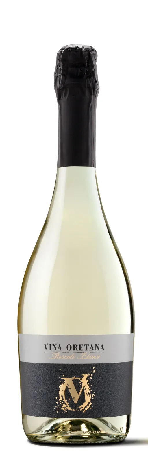 BODEGAS PURIFICACION SL Vina Oretana, MOSCATO, Blanco, NV. Imagen de botella