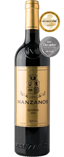 BODEGAS MANZANOS SL. Manzanos, Reserva, Red, 2017, Rioja. Bottle image