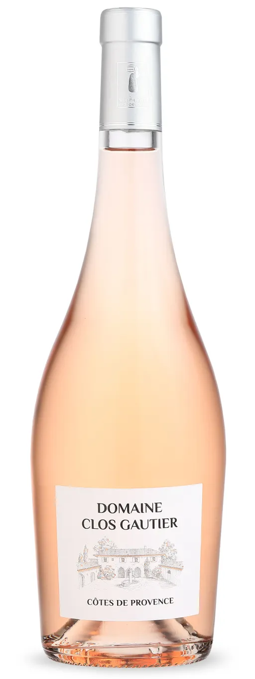EARL PEDINI Domaine Clos Gautier, Rosato, 2022, Côtes de Provence. Immagine della bottiglia