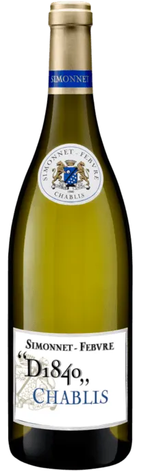 SIMONNET FEBVRE (CHABLIS) D1840, Blanco, 2018, Chablis. Imagen de botella