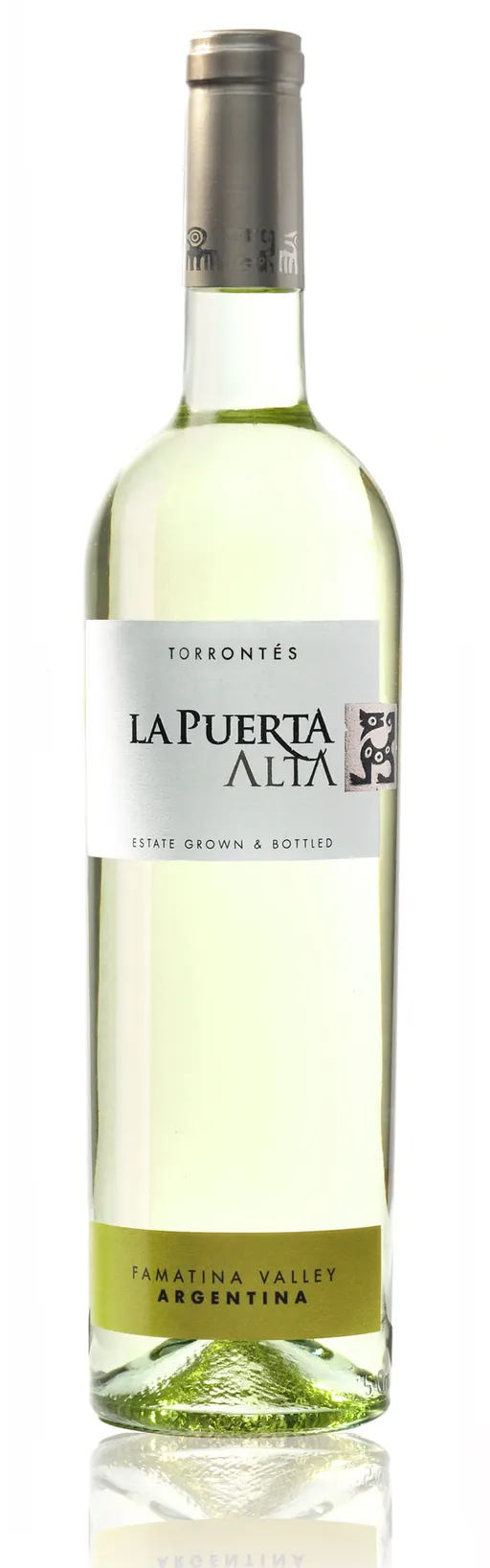 Valle De La Puerta SA LA PUERTA, ALTA Torrontes, Red, 2018, Chilecito. Bottle image