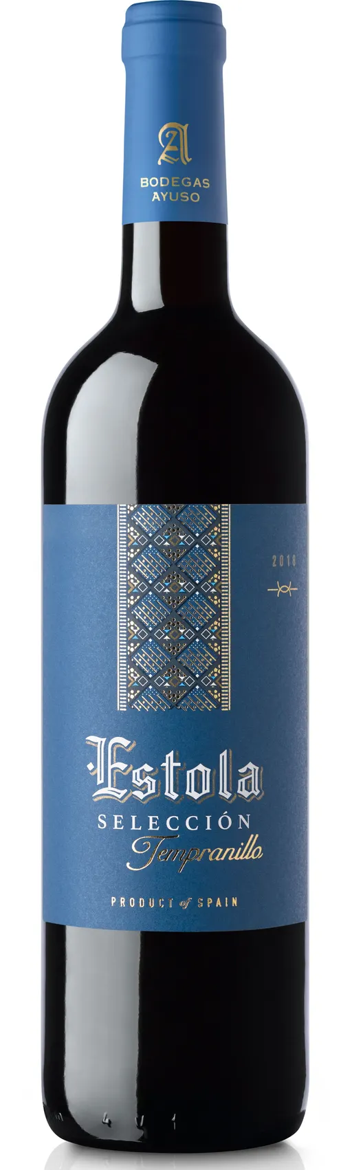 BODEGAS AYUSO SL Estola, Selección, Tinto, 2019, La Mancha. Imagen de botella