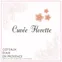LES VIGNOBLES FONCALIEU - LES VIGNERONS DE PUISSERGUIER Cuvee Florette, Rosé, 2022, Coteaux d'Aix-en-Provence. Étiquette